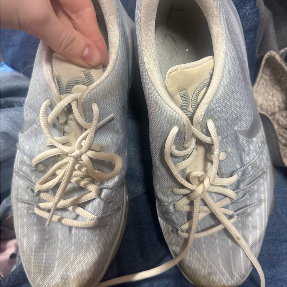 Nike Cream and White Sneakers